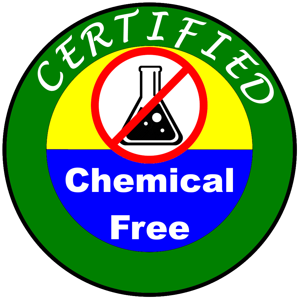 Certified Chemical Free